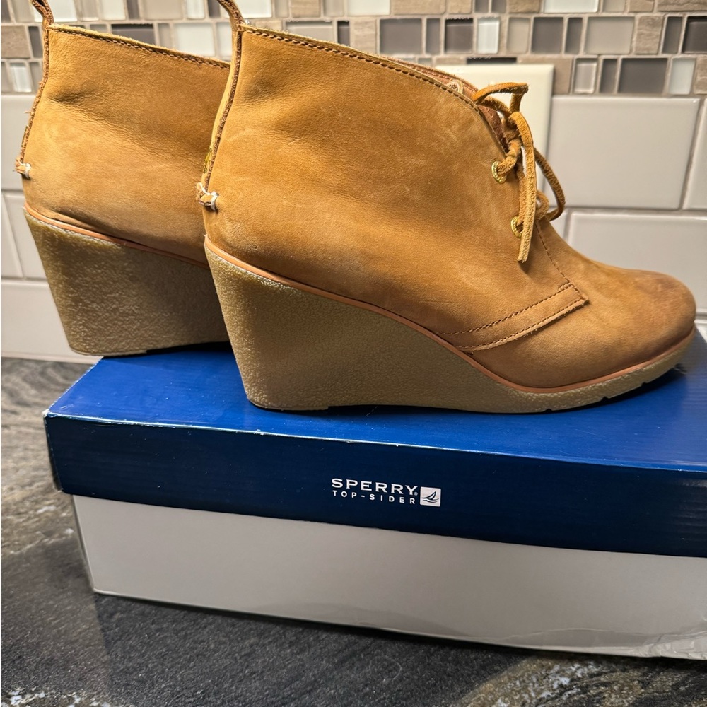 Sperry wedges- slightly used, but in great condition!